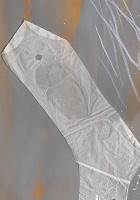 Koperta V&nbsp;&nbsp;&nbsp;&nbsp;biel gruntowa i kredka olejowa na kopercie manila&nbsp;&nbsp;&nbsp;&nbsp;71,5 x 49,5cm