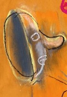 Koperta XIII&nbsp;&nbsp;&nbsp;&nbsp;kredka olejowa na kopercie manila&nbsp;&nbsp;&nbsp;&nbsp;71,5 x 49,5cm