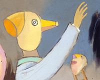 Błogosławieństwo poety&nbsp;&nbsp;&nbsp;&nbsp;olej&nbsp;&nbsp;&nbsp;&nbsp;142 x 193cm
