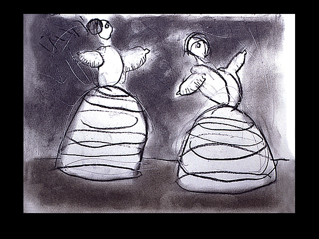 Dibujos espanoles XXI&nbsp;&nbsp;&nbsp;&nbsp;1994&nbsp;&nbsp;&nbsp;&nbsp;kredka olejowa&nbsp;&nbsp;&nbsp;&nbsp;24 x 30,5cm