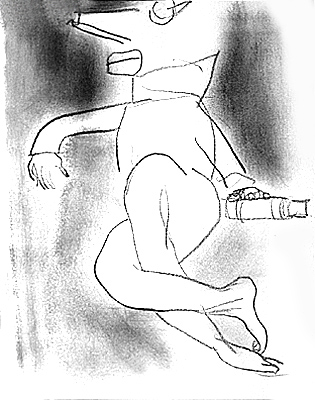 W porządku gość&nbsp;&nbsp;&nbsp;&nbsp;1993&nbsp;&nbsp;&nbsp;&nbsp;kredka olejowa&nbsp;&nbsp;&nbsp;&nbsp;30,5 x 24cm